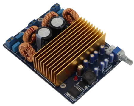 TAS5611 Digital Amplifier Board with 2 outputs 125W+125W